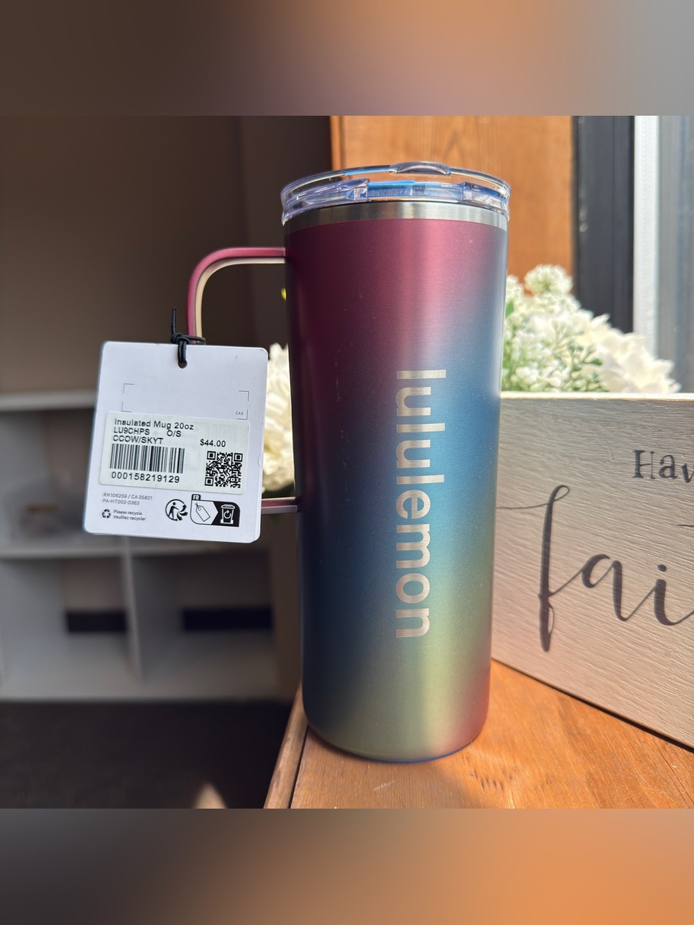 lululemon Insulated mug 20oz